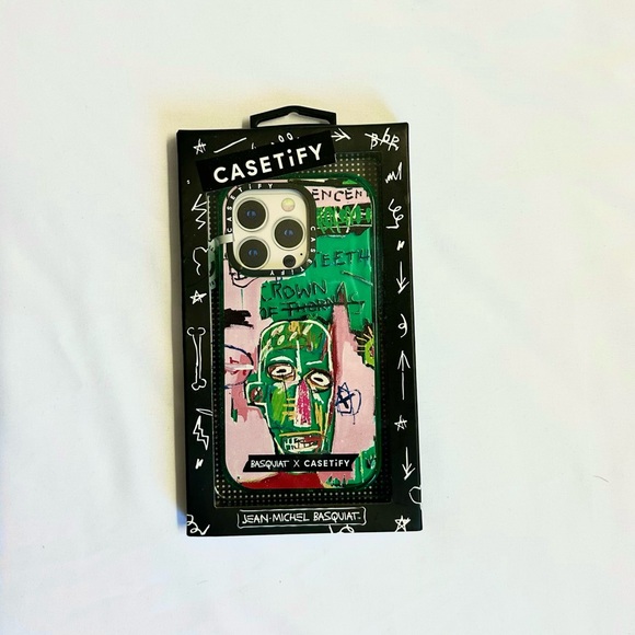 Casetify x Basquiat In Italian Case iPhone 14 Pro unused impact phone case - Picture 2 of 4